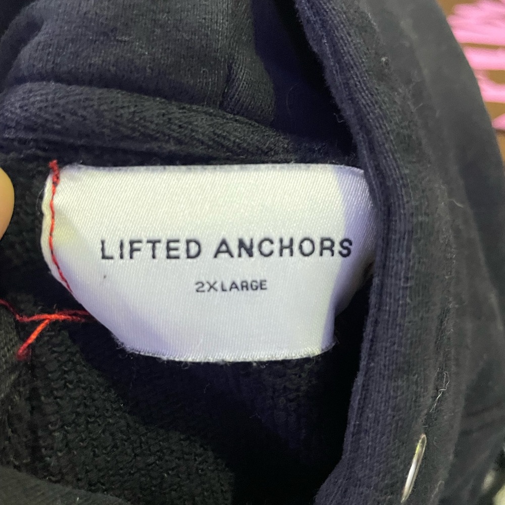 Lifted Anchors Hoodie stainless steel